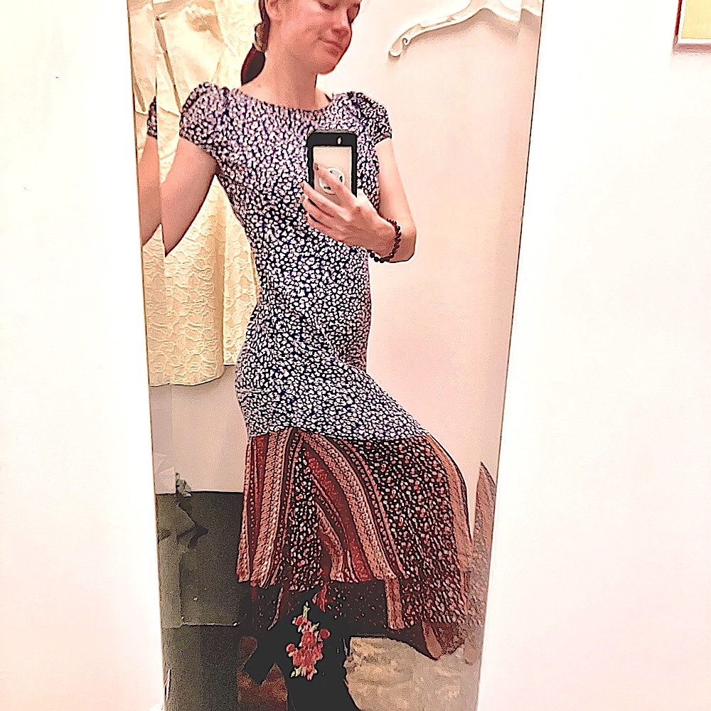 FREE PEOPLE LIKE NEW MAXI DRESS!👗